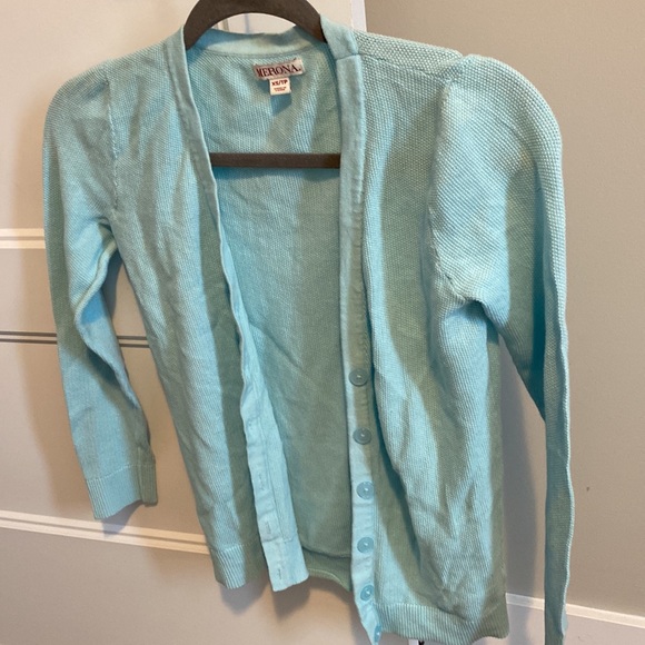 XS blue Merona cardigan - Picture 3 of 4